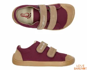 3F Bar3foot Zapatillas Respetuosas Veganas Elf Granate