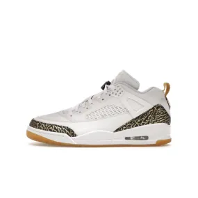 Air Jordan Spizike Low White Metallic Gold