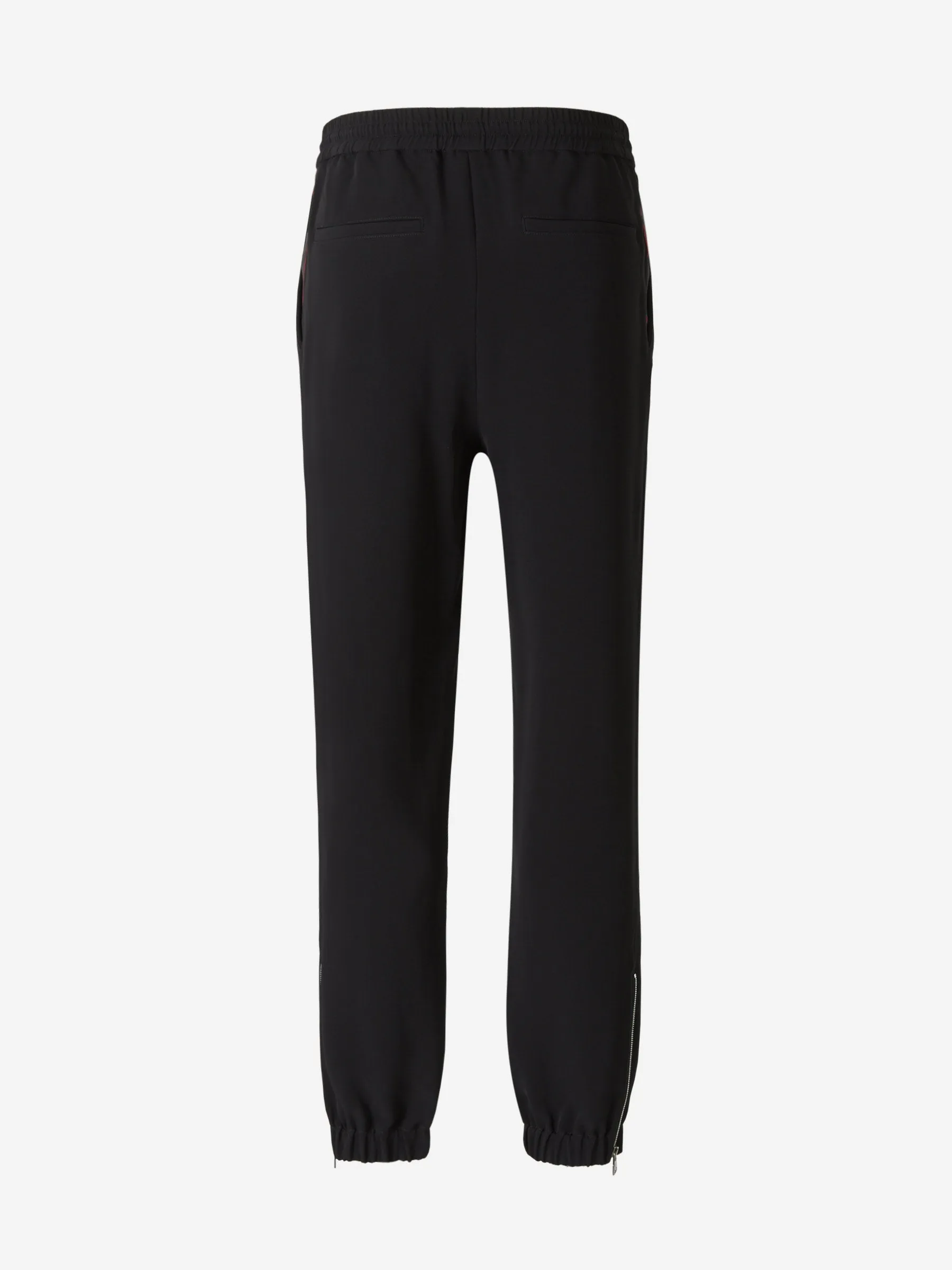 Alexander McQueen Joggers Fluidos Cremalleras
