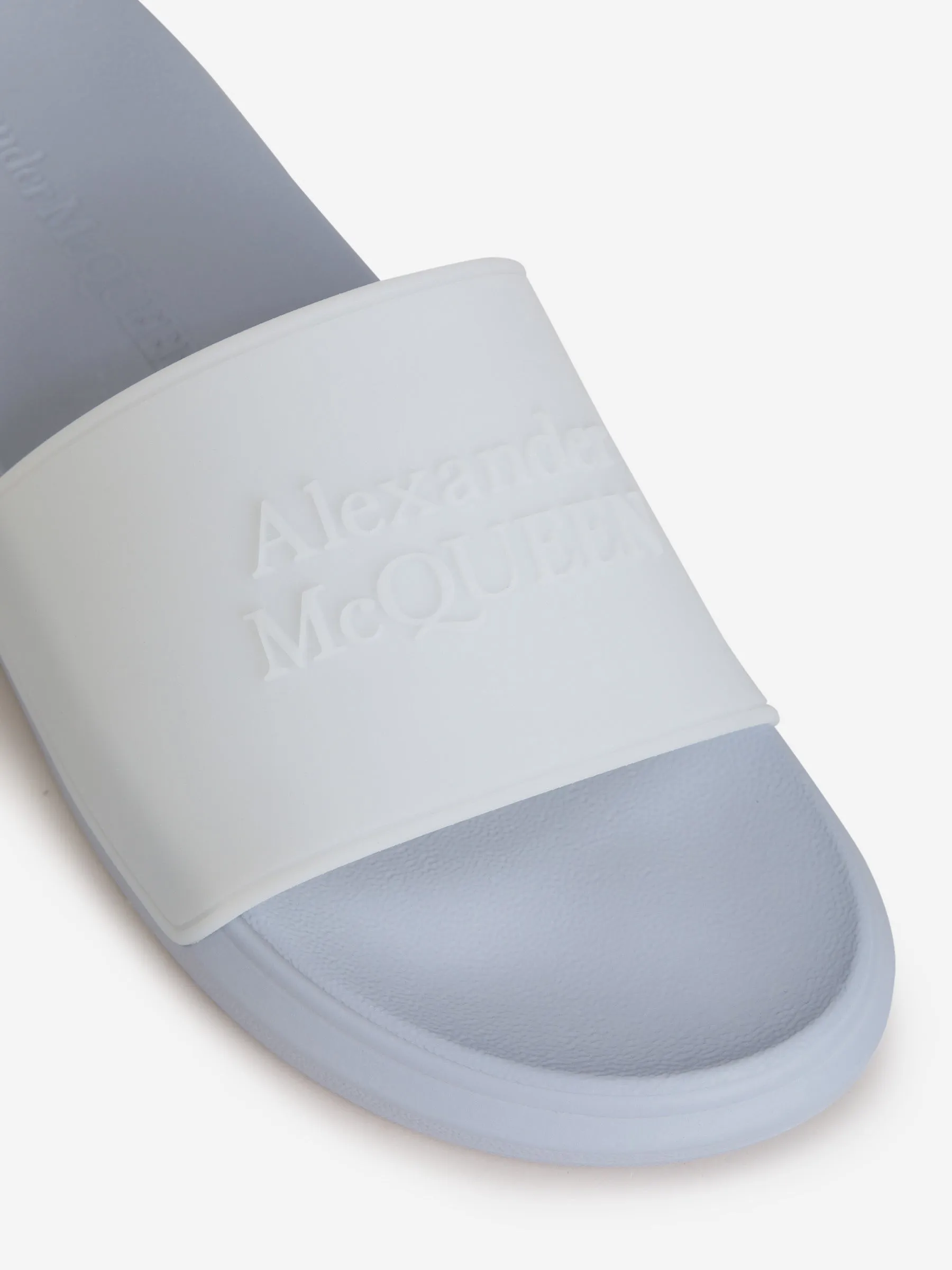 Alexander McQueen Sandalias Pool Logo Tonal