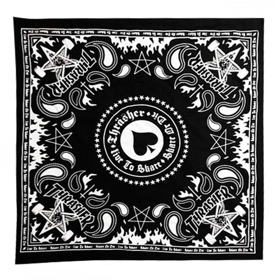 Bandana Thrasher Evil Negro