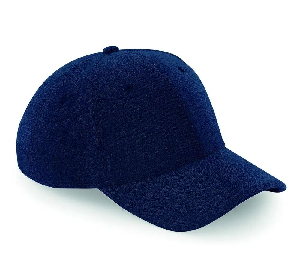 Beechfield BF677 - Gorra de béisbol de 6 paneles - Gris mezcla