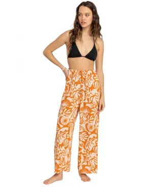 BILLABONG Beach Spirit - Beige/Naranja - Pantalones