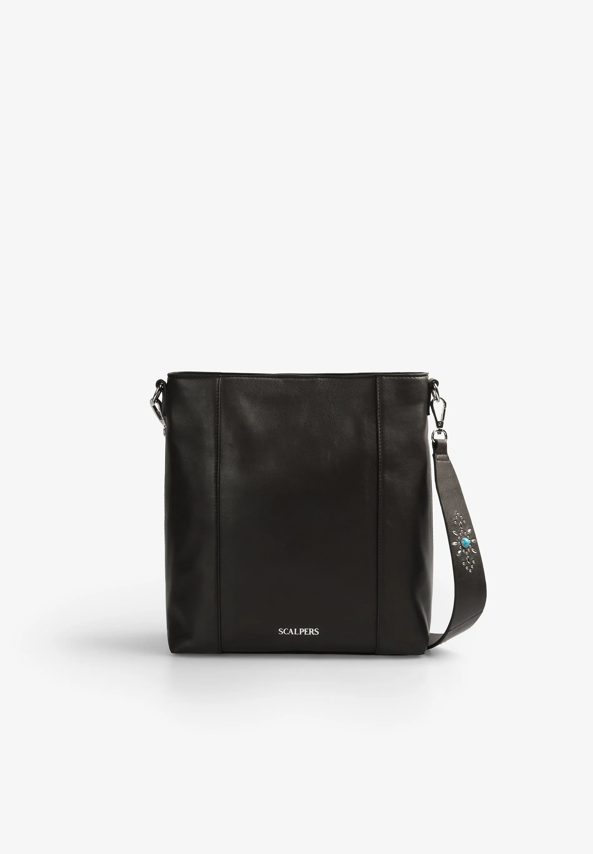 BOLSO HOBO PIEL TACHUELAS
