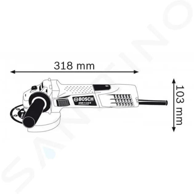 Bosch Herramientas - Amoladora angular 115 mm, 720 W 0601388203