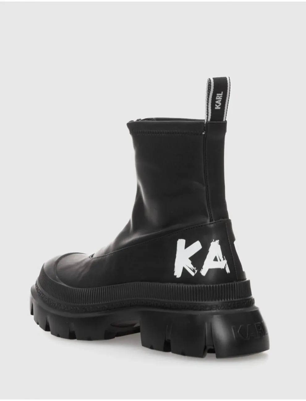 BotÍn Karl Lagerfeld Trekka Max Kc Stretch Midi Boot Negro