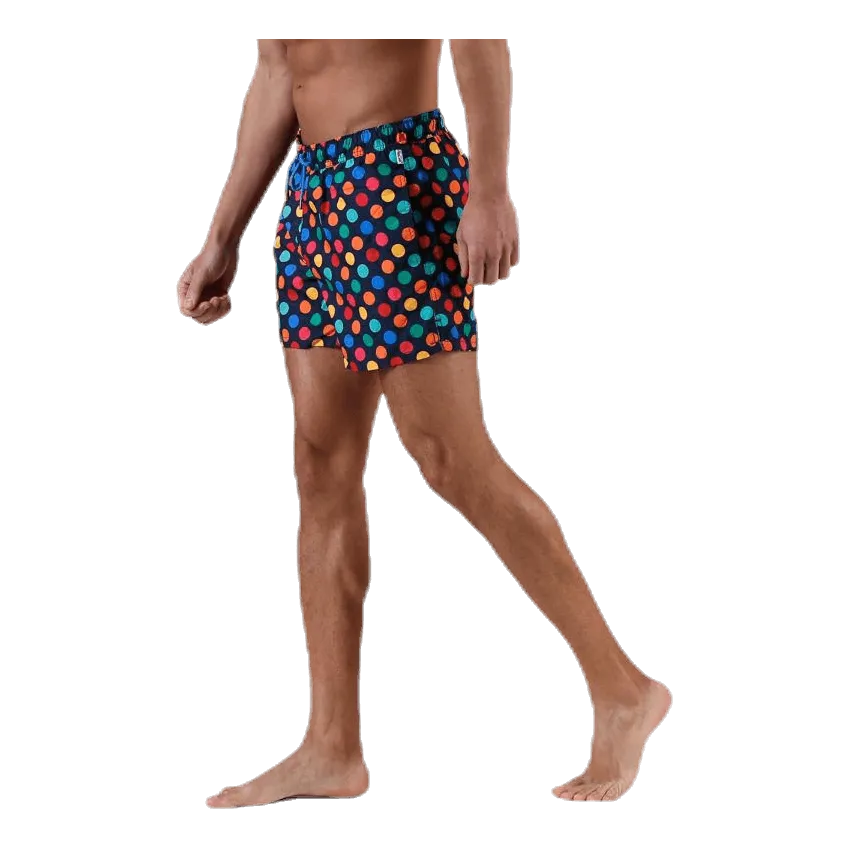 Calcetines Happy Socks Big Dot Swim Shorts Blue