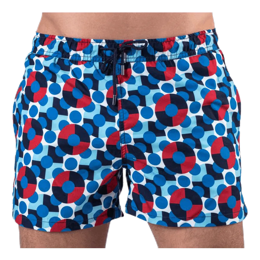 Calcetines Happy Socks Illusion Dot Swim Shorts Blue