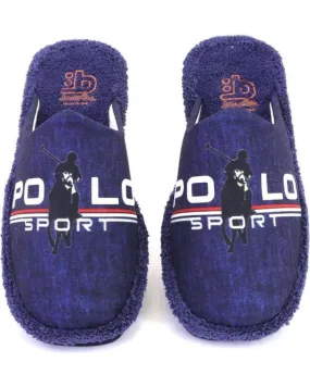 Calzado de casa BEREVERE  de Hombre 3804 ZAPATILLAS DE CASA DE HOMBRE  AZUL MARINO