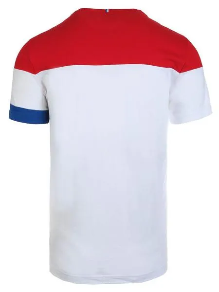 camiseta le coq sportif tri tee tricolor