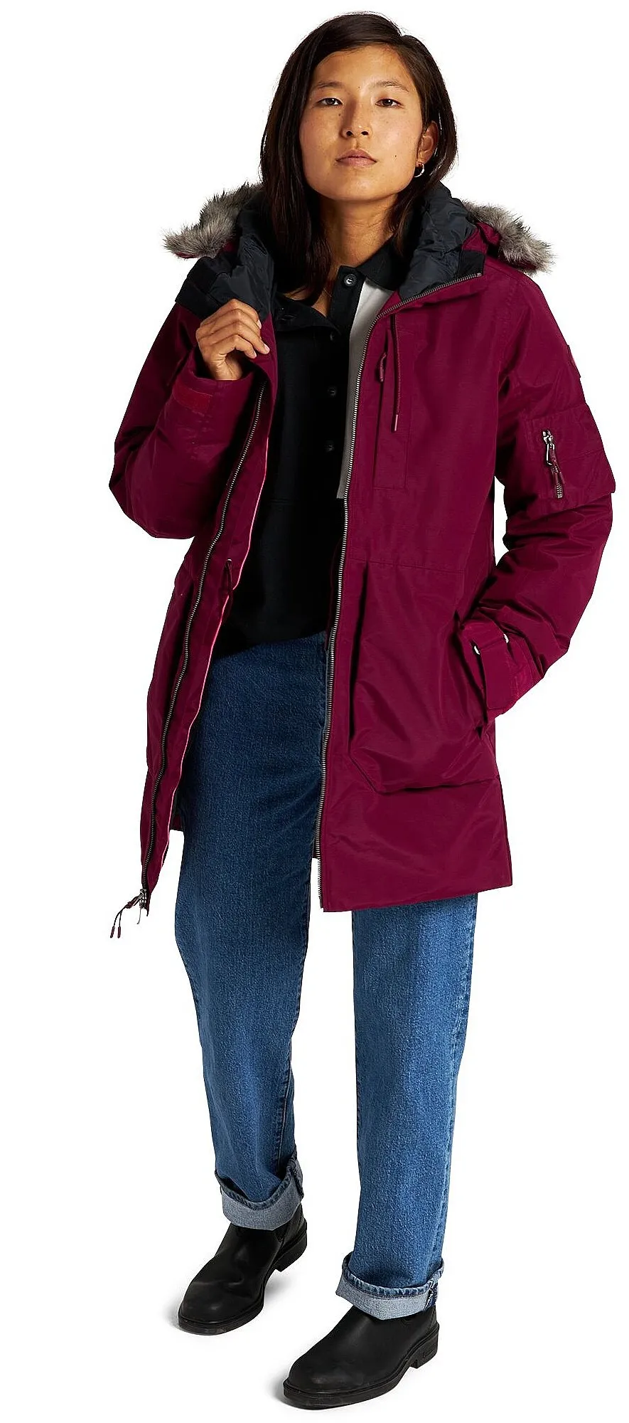 chaqueta Burton Saxton - Mulled Berry - women´s