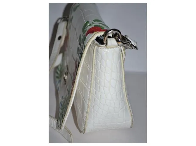 Ermanno Scervino bandolera Blanco Multicolor 
