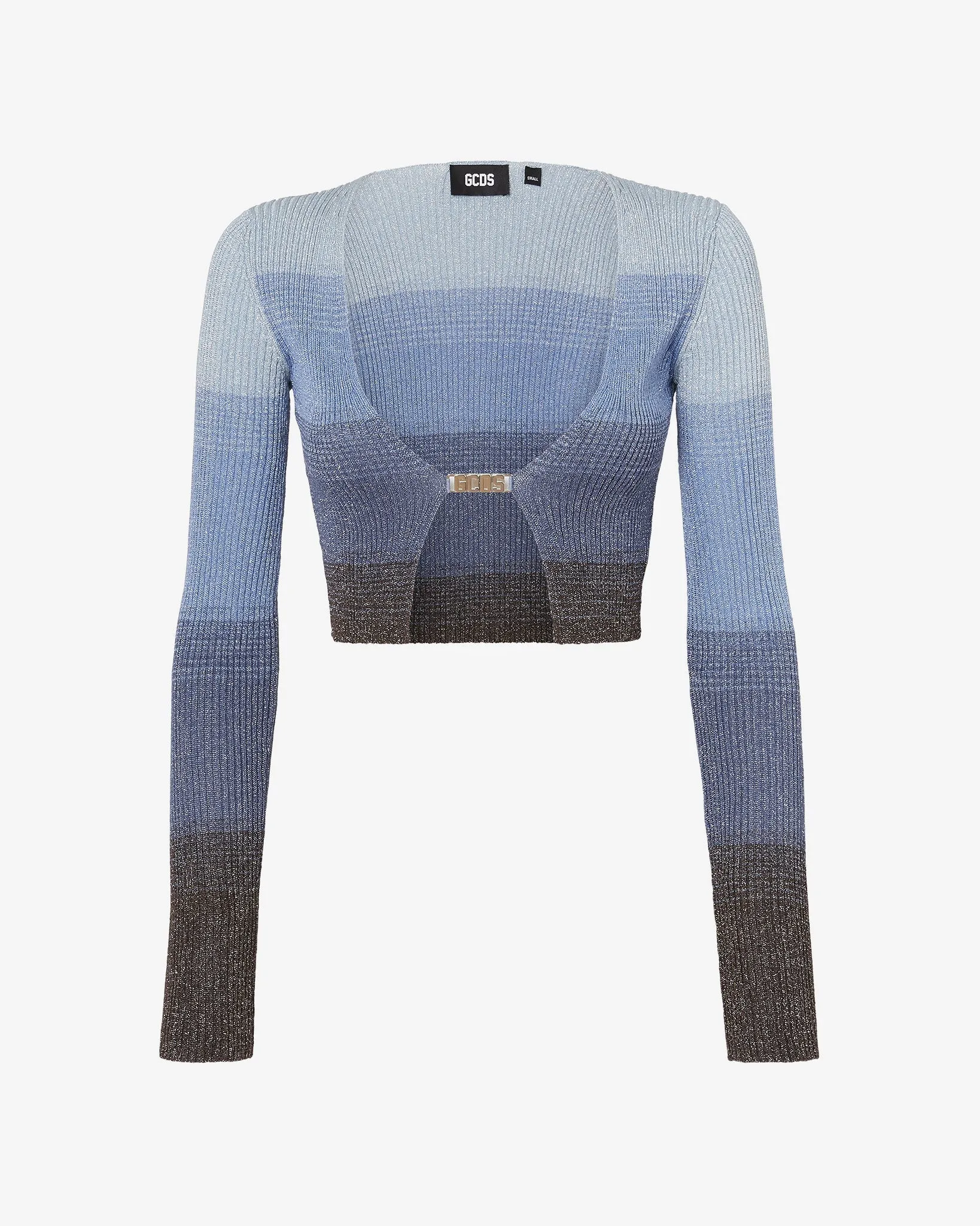 GCDS LUREX CLIP MINI CARDIGAN MIX MX
