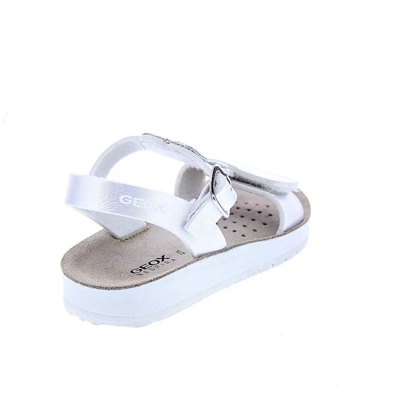 Geox Sandalias Niña Costarei Plata