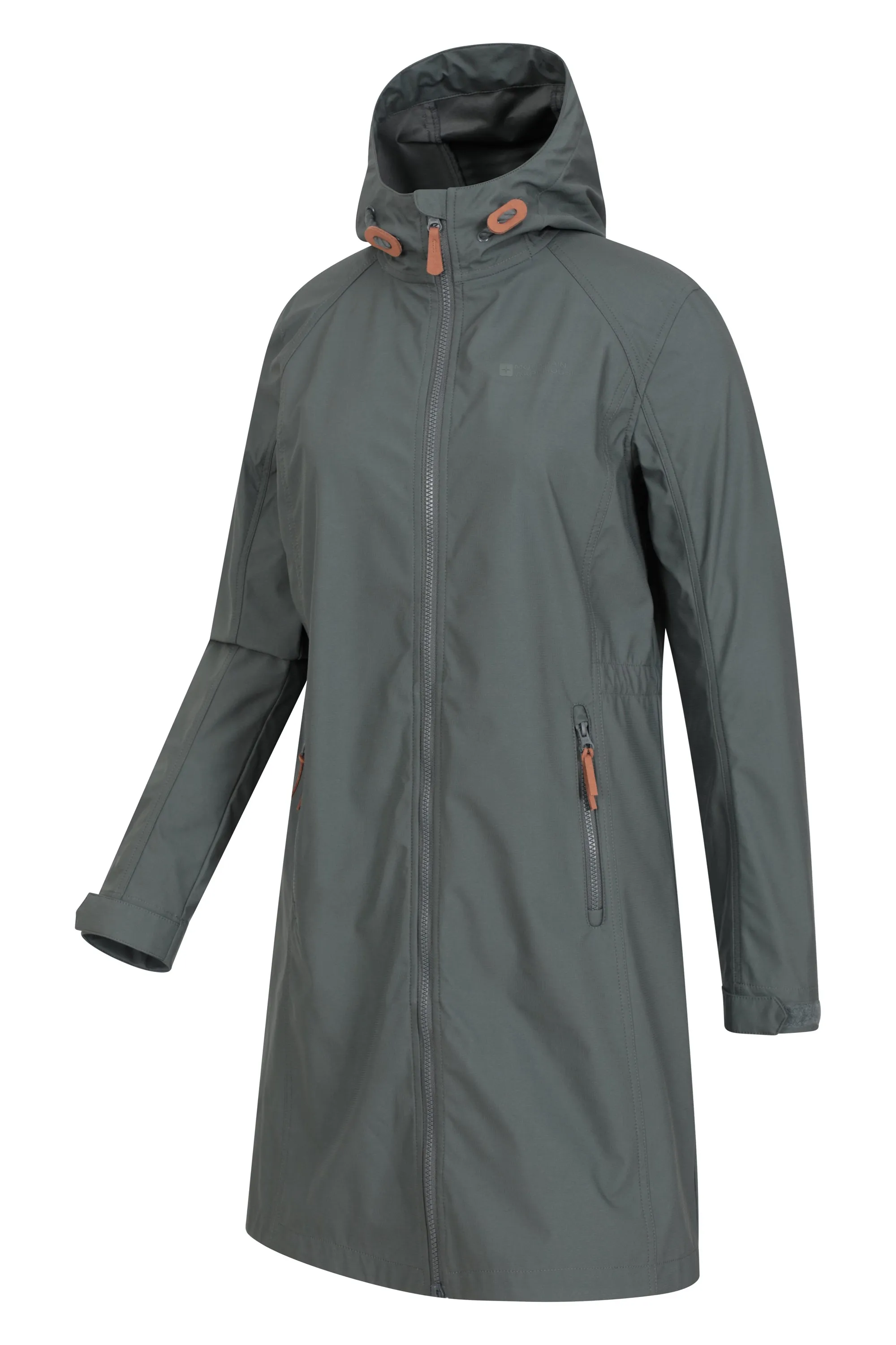 Iona chaqueta larga de Softshell para mujer