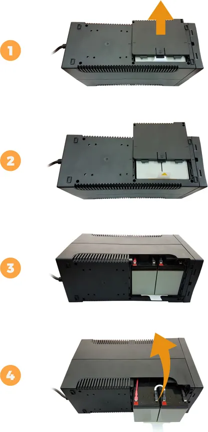 Línea SAI POWERTECH Interactiva PT-1900LIU, 1900VA, 1140W