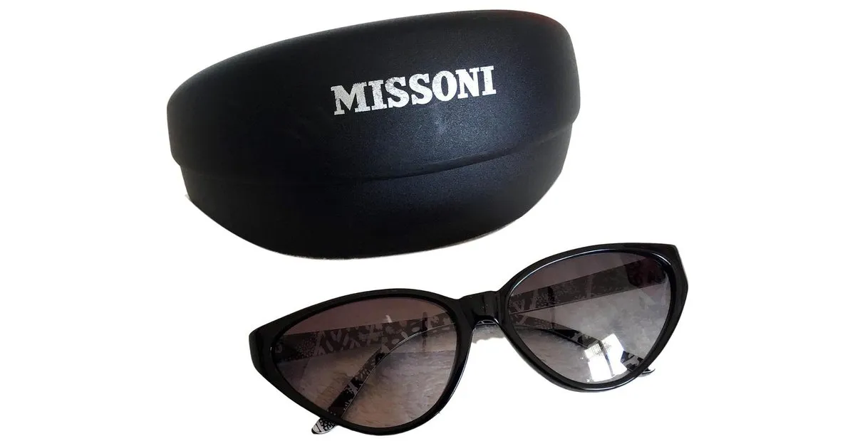M Missoni Gafas de sol Negro 