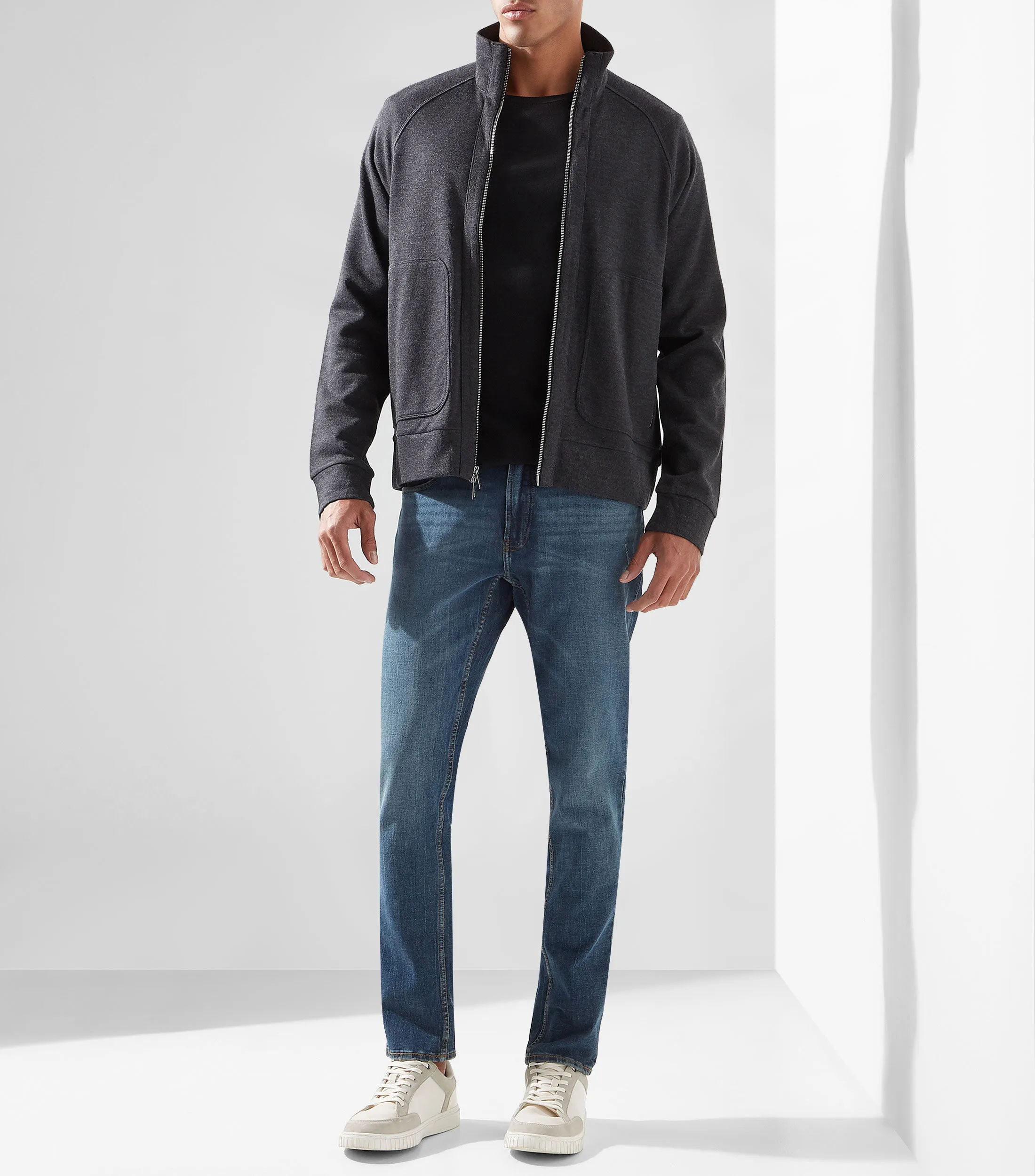Michael By Michael Kors Chamarra cuello alto Hombre