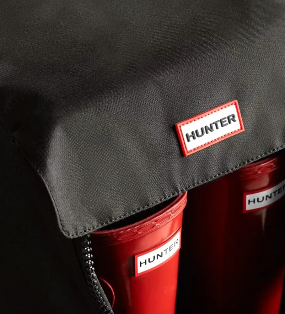 Mochila para botas altas negro