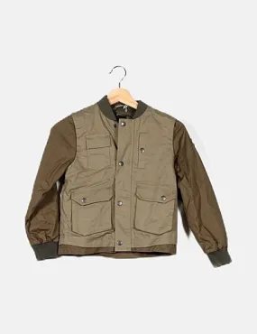 Name it Cazadora khaki bolsillos