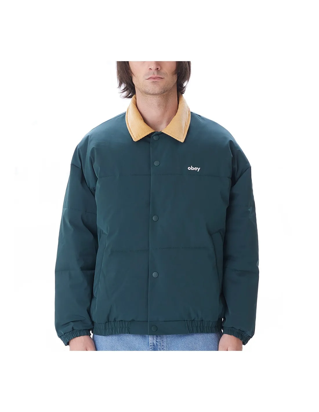 OBEY WHISPERS JACKET GREEN GABLES MULTI