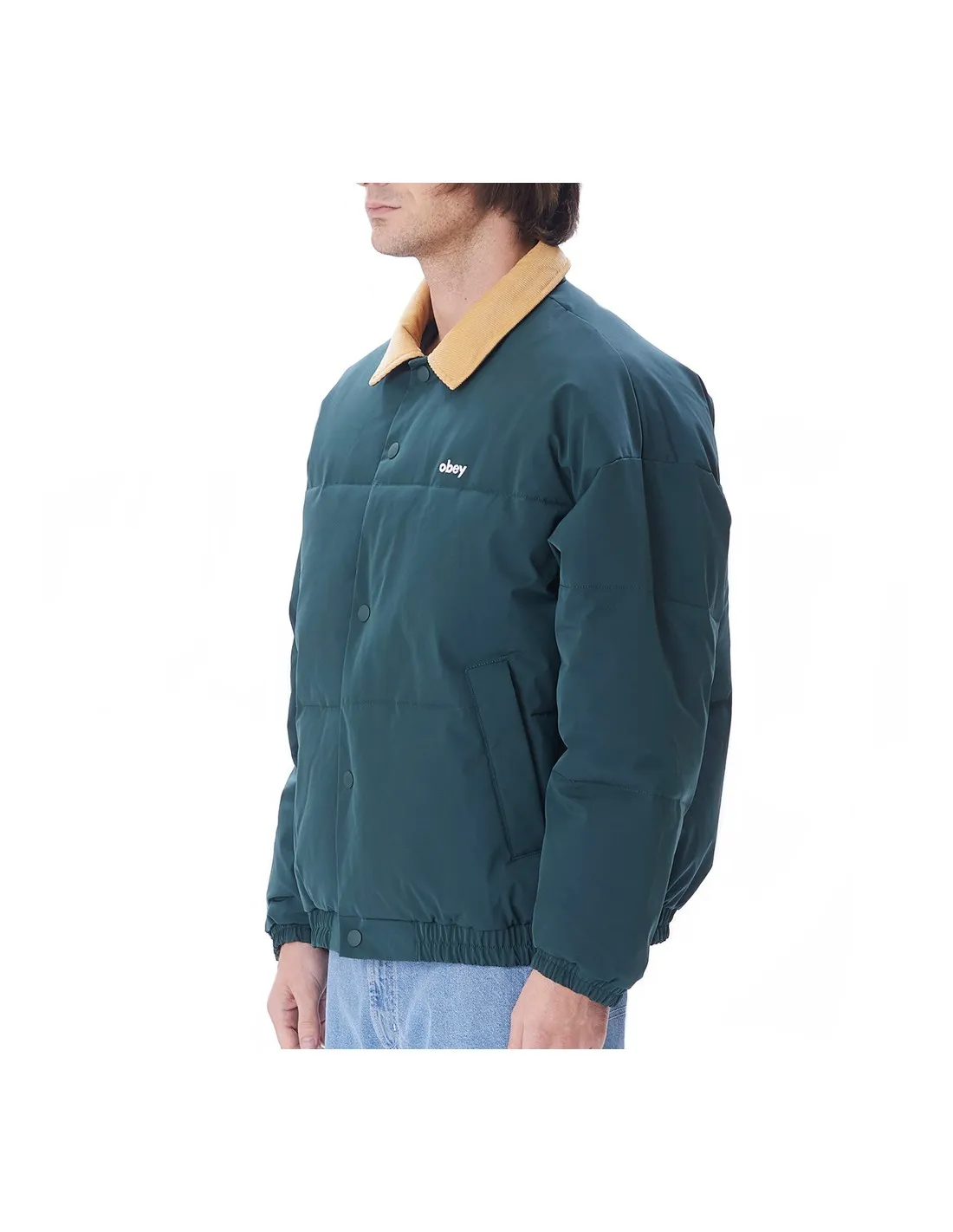 OBEY WHISPERS JACKET GREEN GABLES MULTI