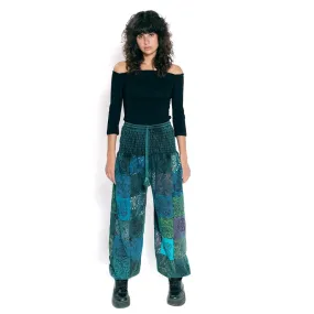 Pantalon bombacho patchwork TRNE2305