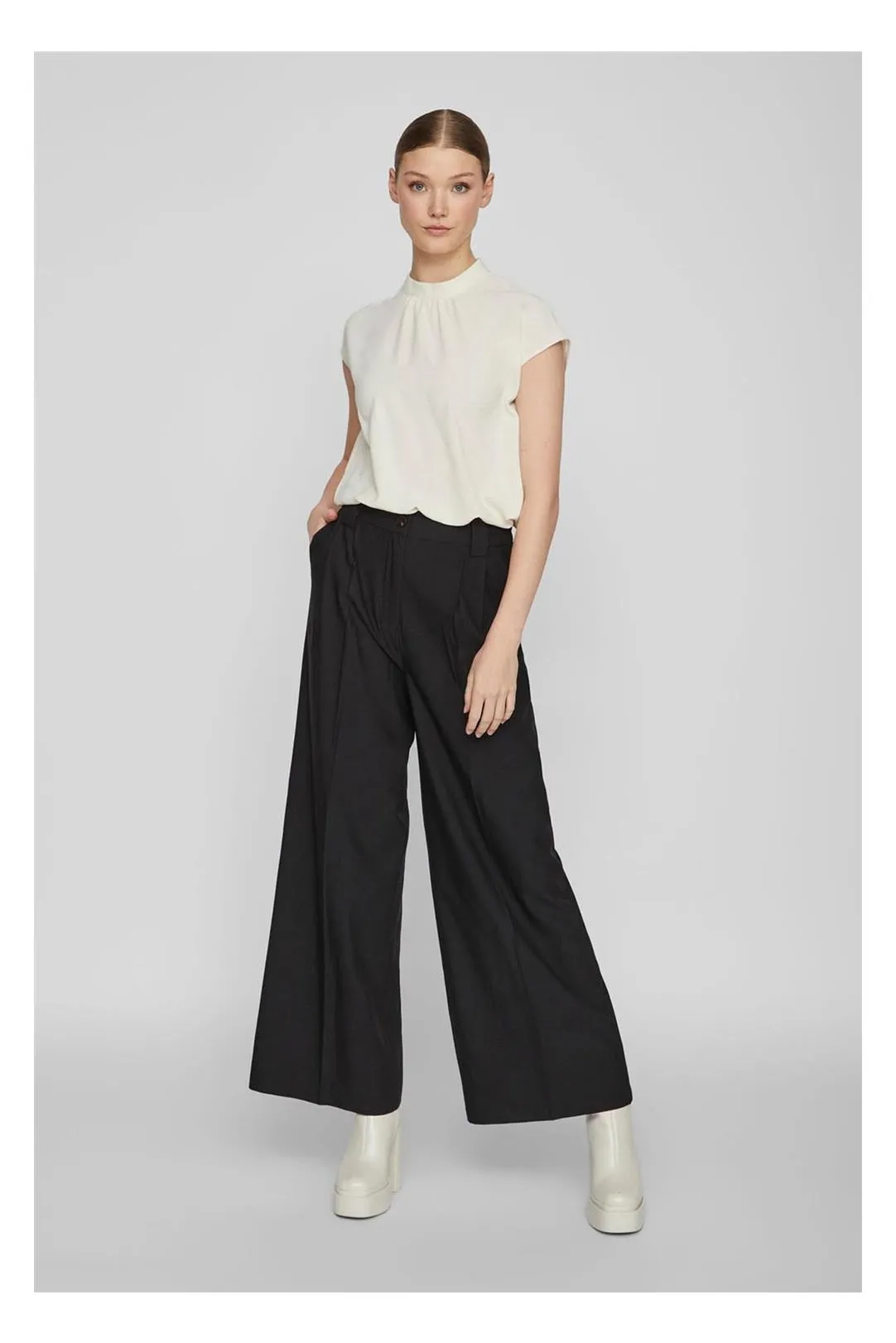 PANTALON TELA VIFINI NEGRO