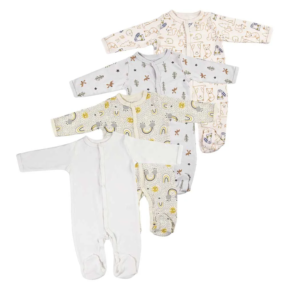 Pijama x4 unisex 3-6M Bebesit
