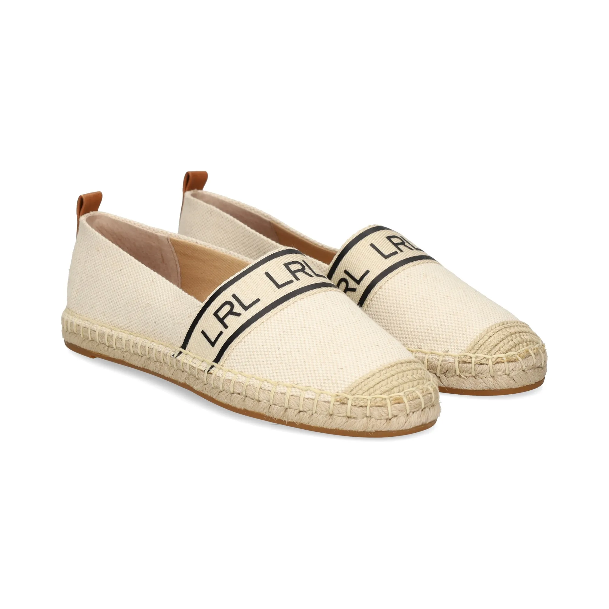 POLO RALPH LAUREN Alpargatas de Mujer 001 NATURAL/ECR
