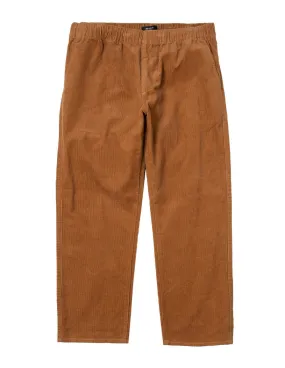 RVCA Americana Elastic Cord Pant - Camel - Pantalones