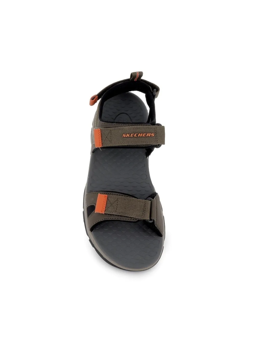 Sandalia memory foam para hombre verde Skechers