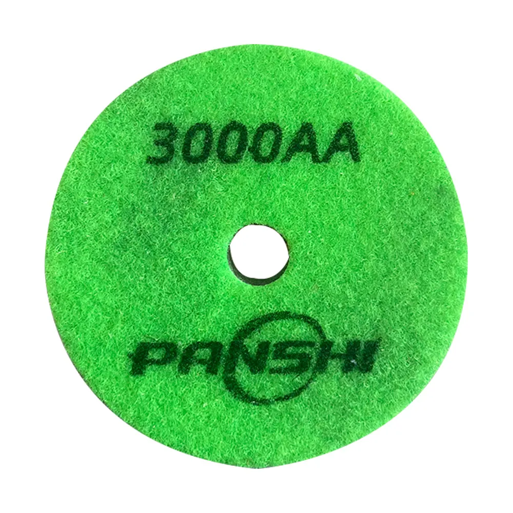Set de discos de fibra para pulir mármol 7pzas