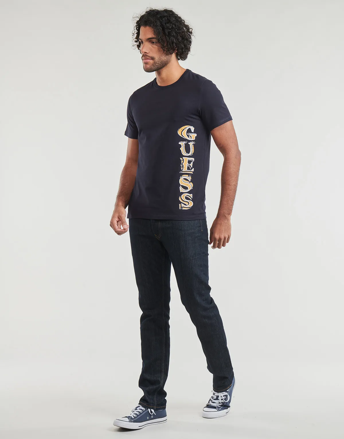 SS CN VERTICAL GUESS TEE