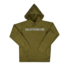Supreme Sequin Logo Hooded Sweatshirt