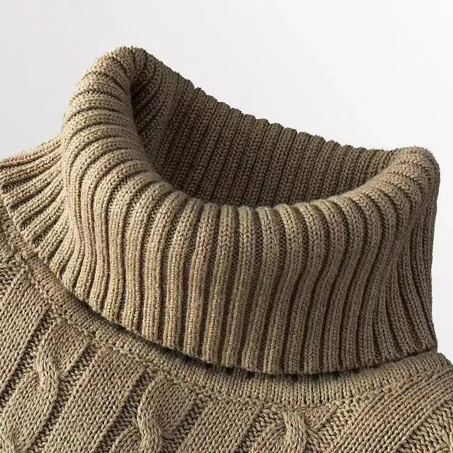 Suéter de cuello alto para hombre - varios modelos