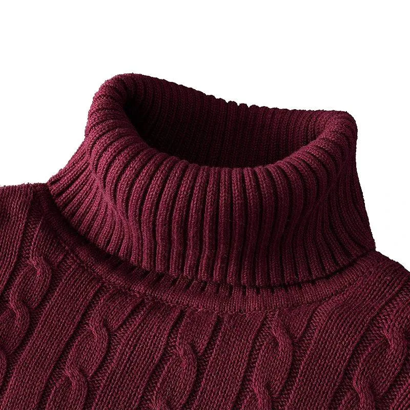 Suéter de cuello alto para hombre - varios modelos