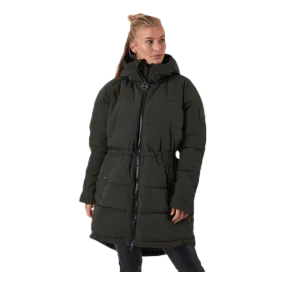 Svea Hourglass Puffer Jacket Green