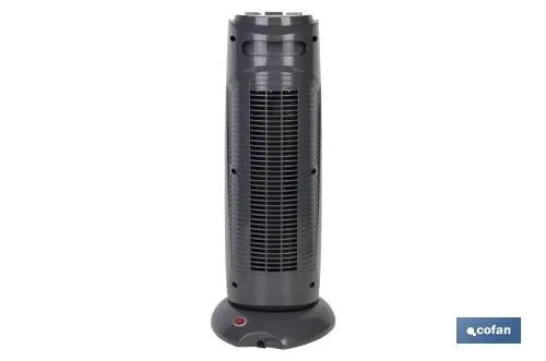 Termo ventilador Eléctrico | Modelo Varsovia | Doble Función de Calor 1000 - 2000 W | Calefactor Cerámico PTC