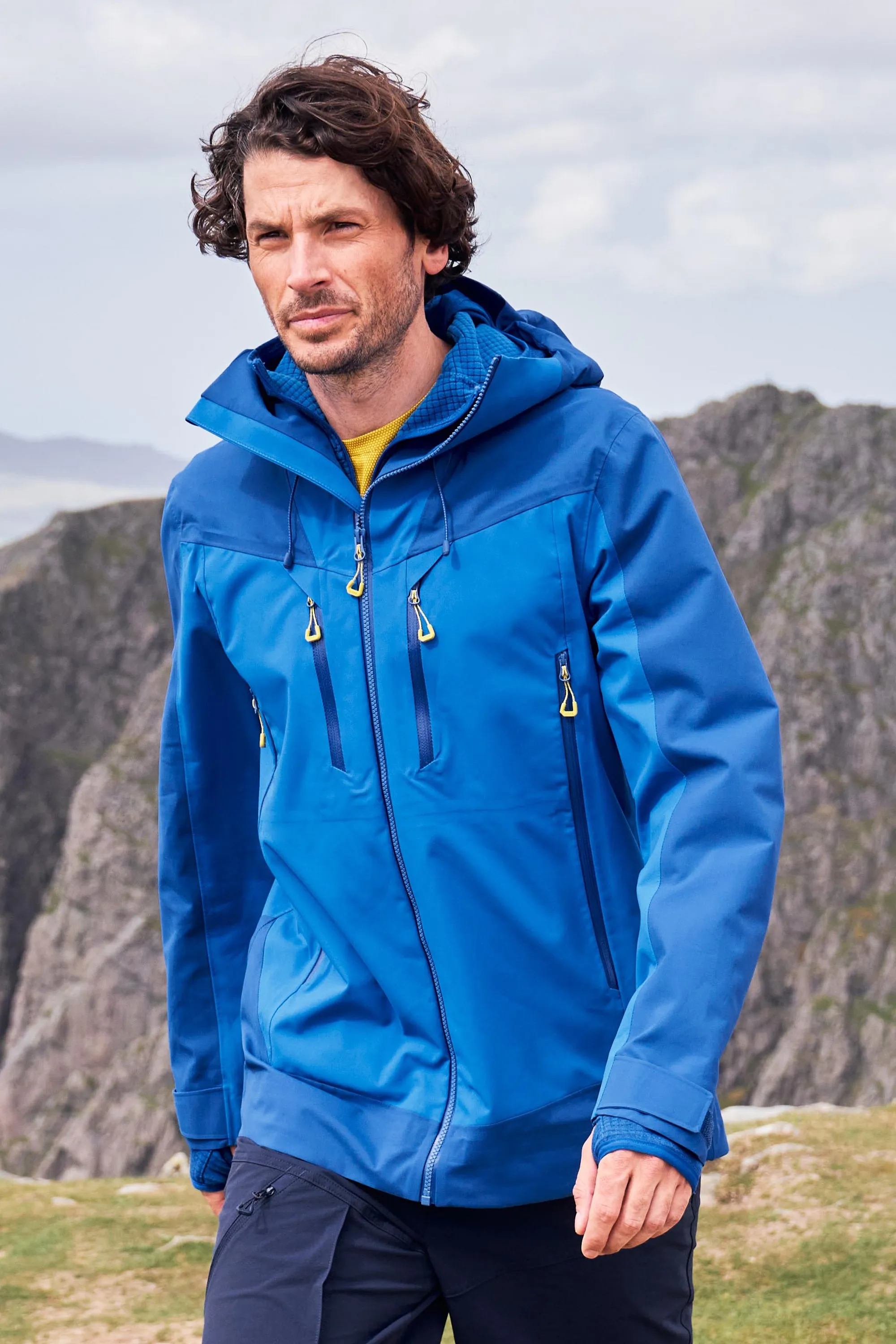 Ultra Cyclone chaqueta impermeable con tres capas para hombre
