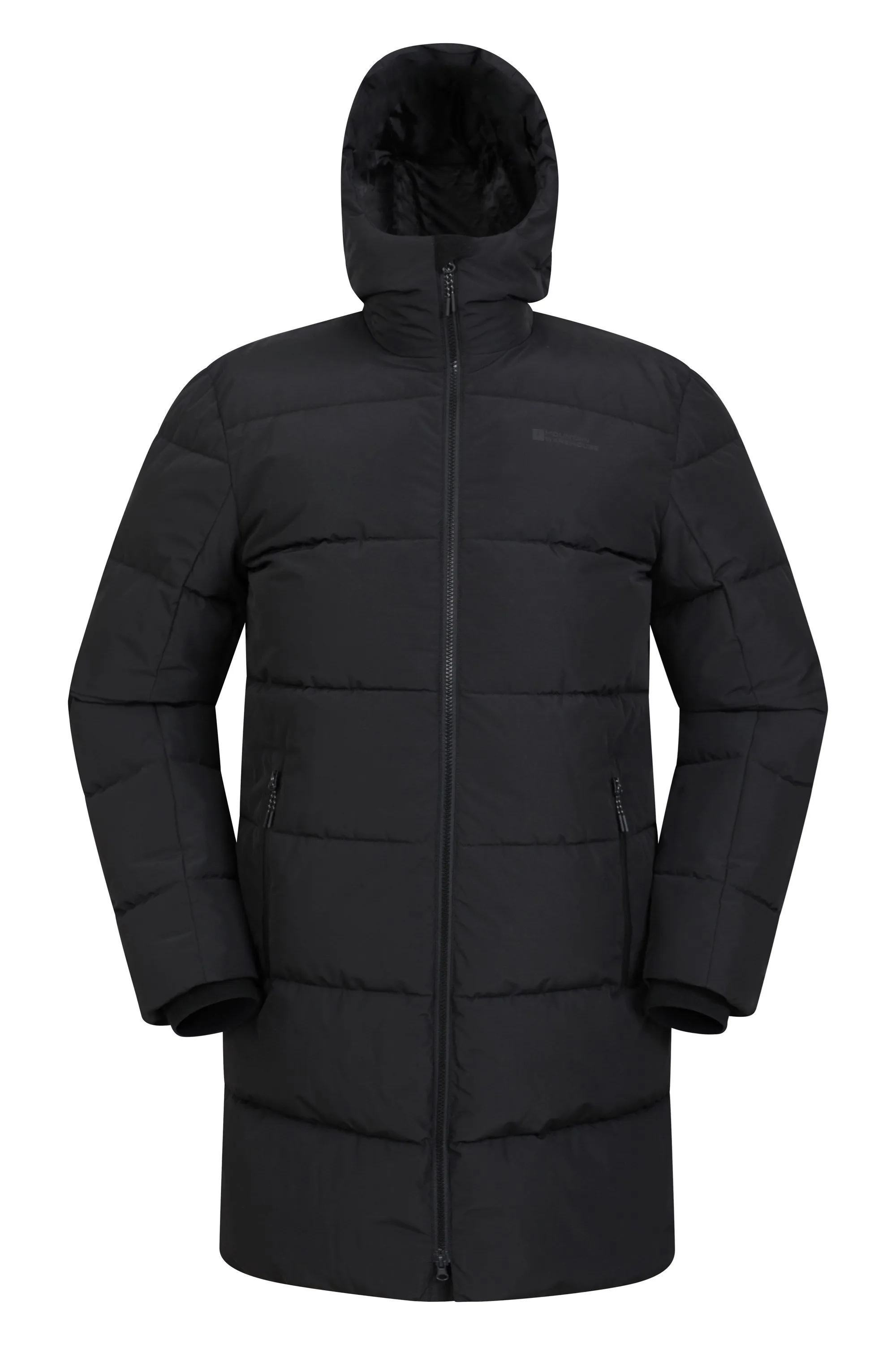 Vortex chaqueta larga acolchada para hombre