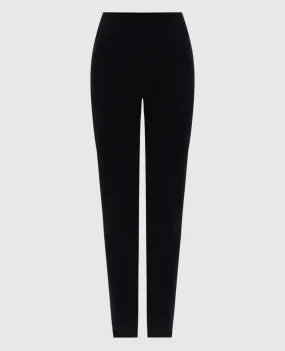 Wolford Black WOW logo leggings