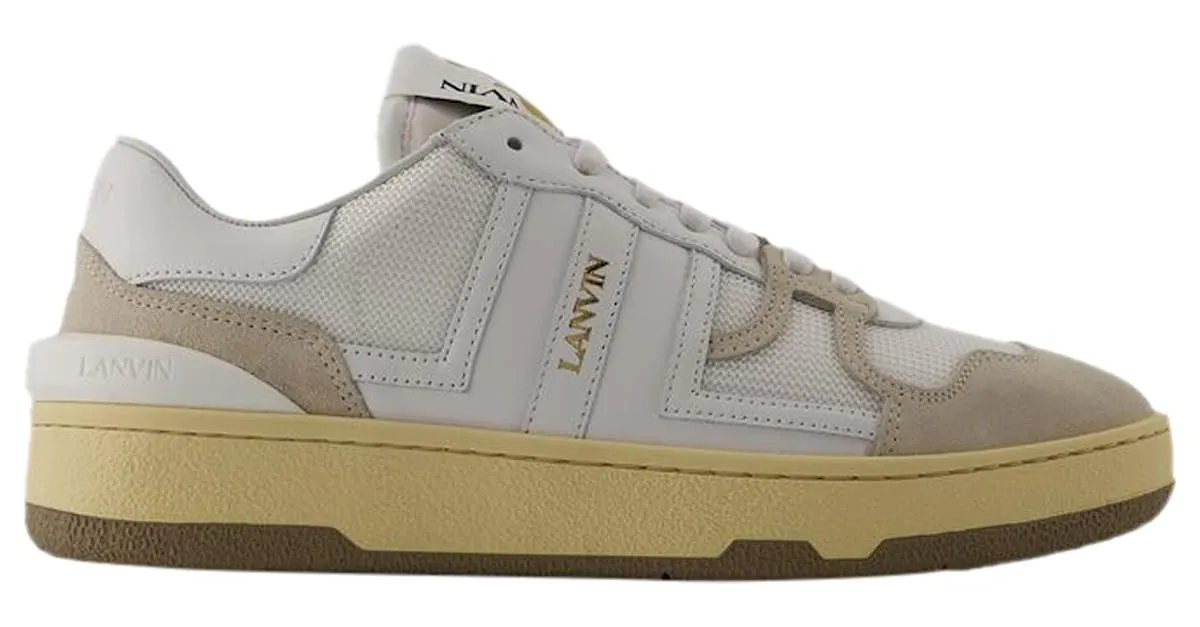 Zapatillas bajas de tenis - Lanvin - Cuero - Blanco 