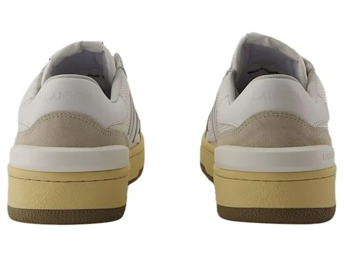 Zapatillas bajas de tenis - Lanvin - Cuero - Blanco 