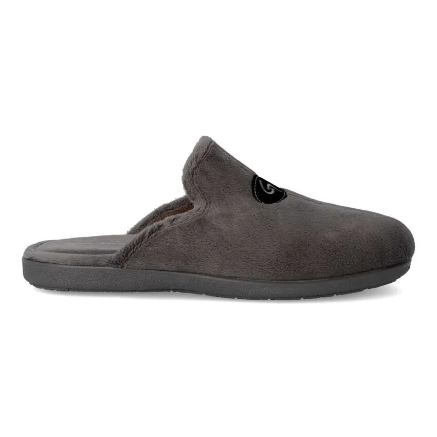 ZAPATILLAS CASA GARZON 6101 SUATEX LOGO GRIS