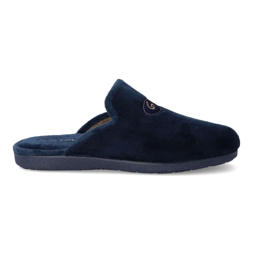 ZAPATILLAS CASA GARZON 6101 SUATEX LOGO MARINO