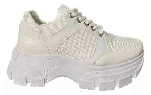 Zapatillas De Dama Moda Altas Plataforma Comoda Art-3100