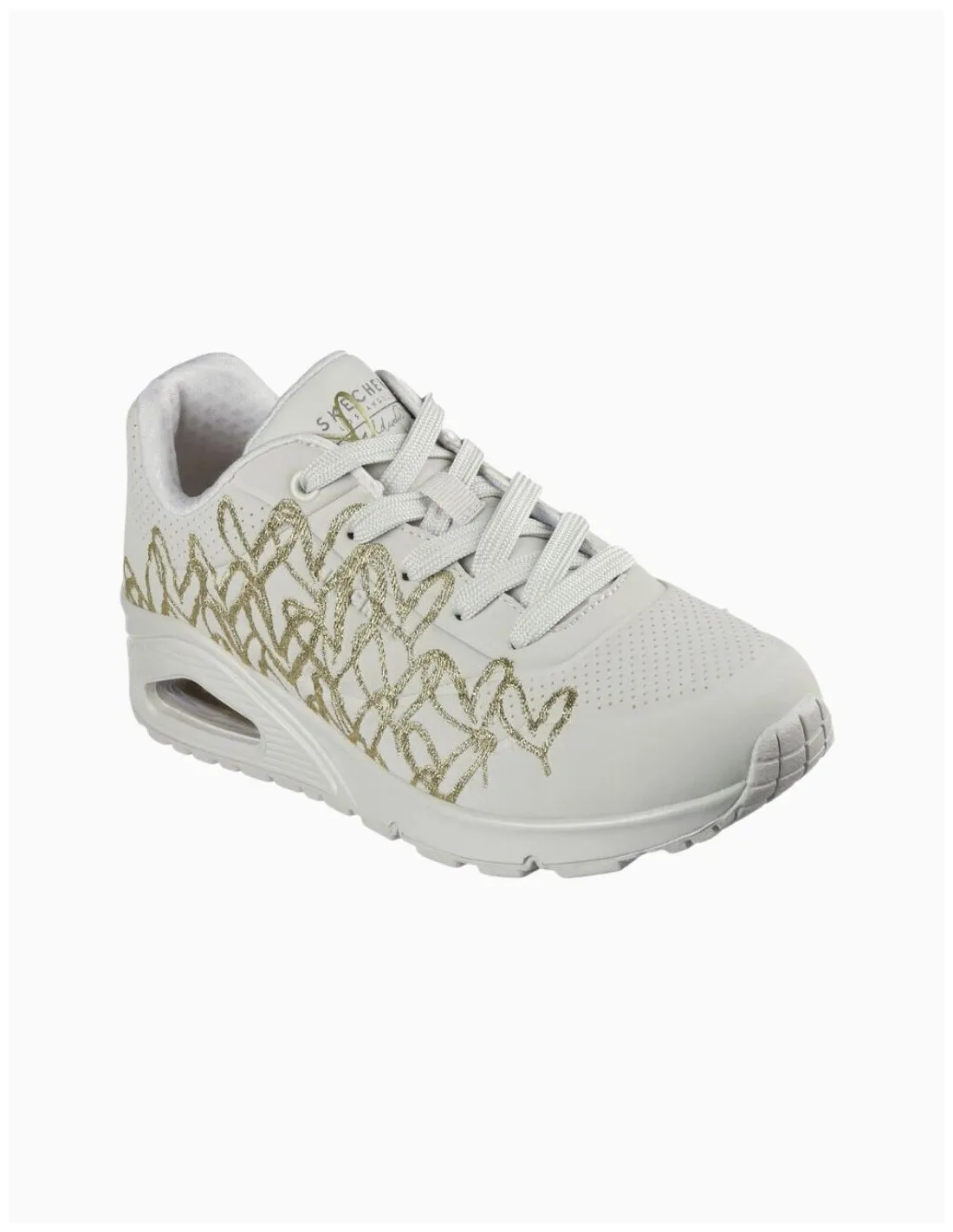 ZAPATILLAS SKECHERS UNO - GOLDEN HEART