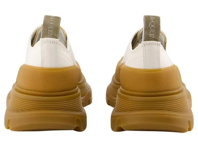 Zapatillas Tread - Alexander McQueen - Piel - Beige Castaño 