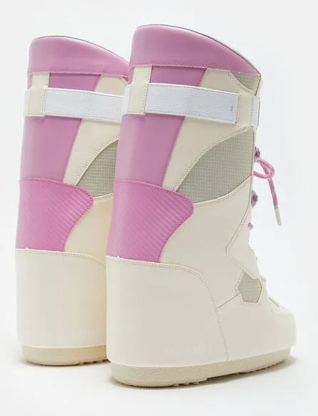 zapatos Tecnica Moon Boot Icon Sneaker Hi - Frozen Dew/Pink - women´s